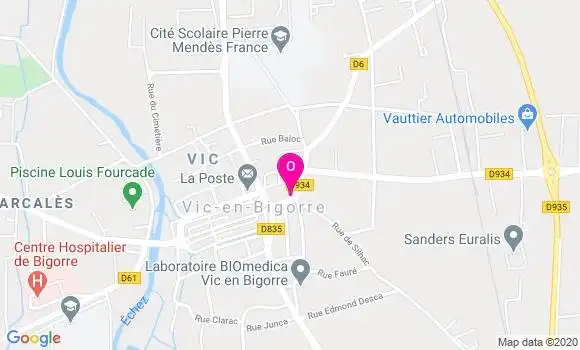 Localisation Charlotte Michelot