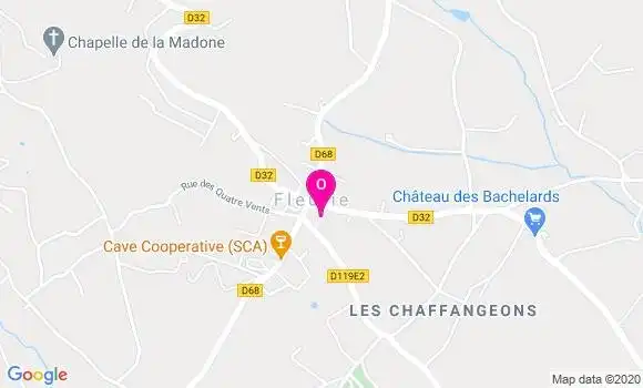 Localisation Zoe Michelland