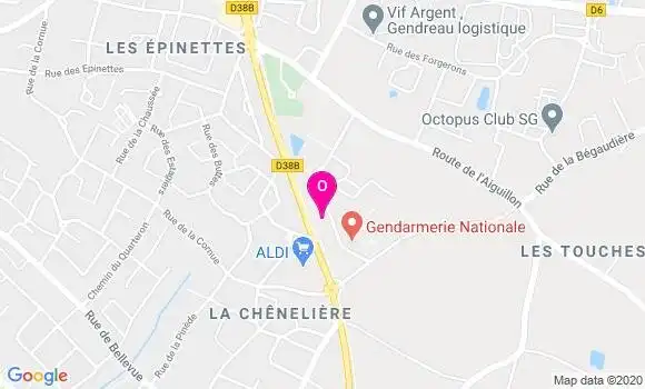 Localisation Steffie Payraudeau