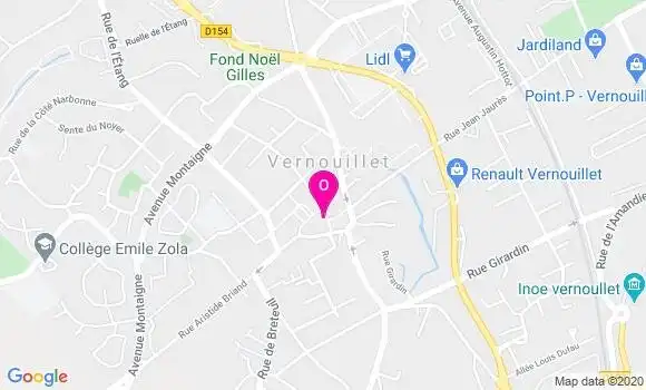 Localisation Vincent Mao