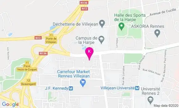 Localisation Vincent Marcil