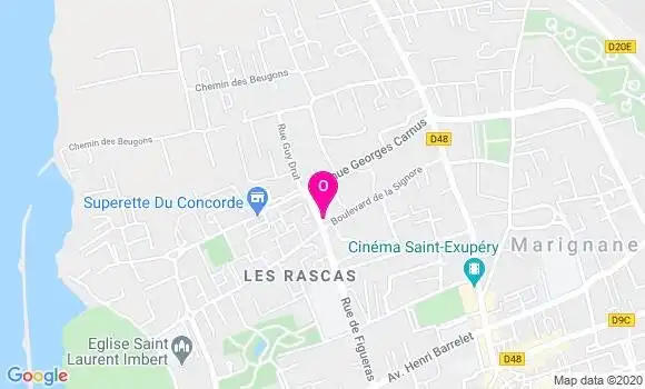 Localisation Manon Denans