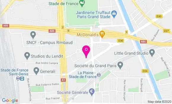 Localisation Laure Calmettes