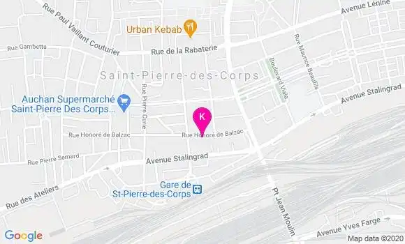 Localisation Nicolas Daviau