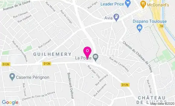 Localisation Mathilde Laquiere
