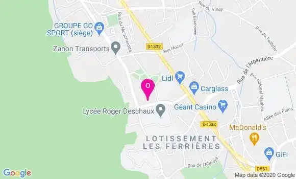 Localisation Perre Baptiste Lavenu