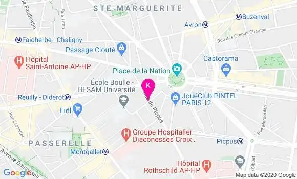 Localisation Clement Lagarde