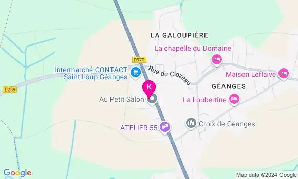 Localisation Estelle Badaut