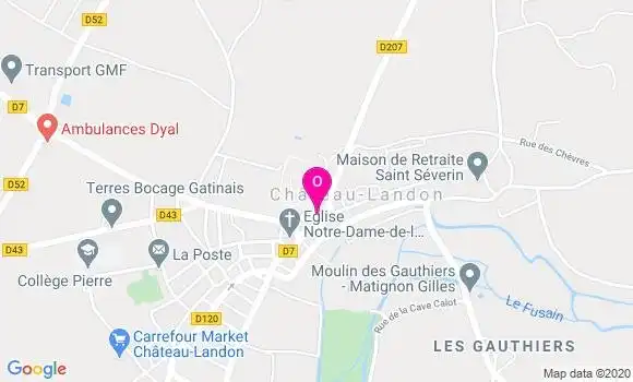 Localisation Celine Fourmont