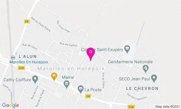 Localisation Emilie Girard
