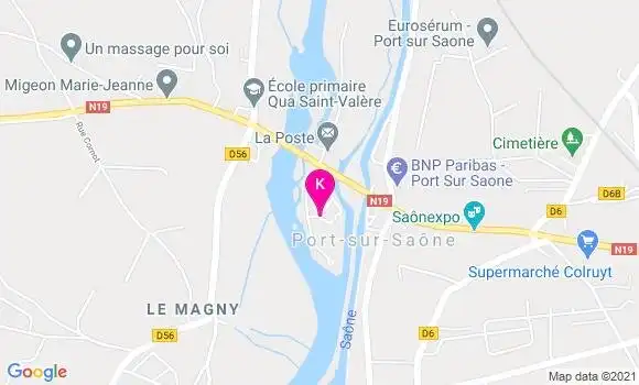 Localisation Thomas Dinet