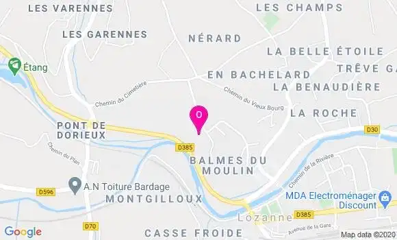 Localisation Serge Montarry