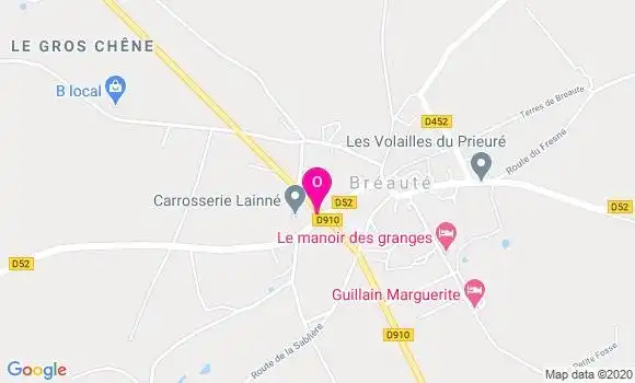 Localisation Cassandre Barbey