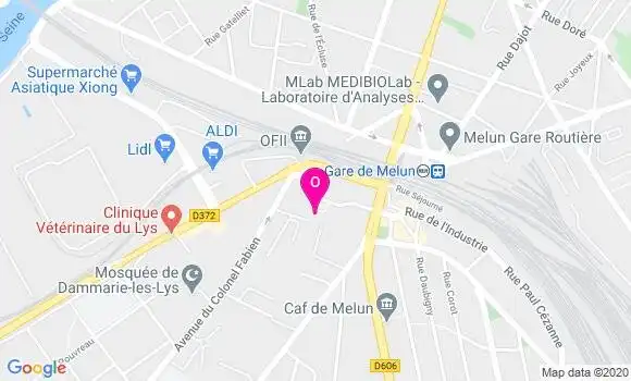 Localisation Audrey Rouhault