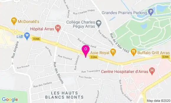 Localisation Hugo Cosnard