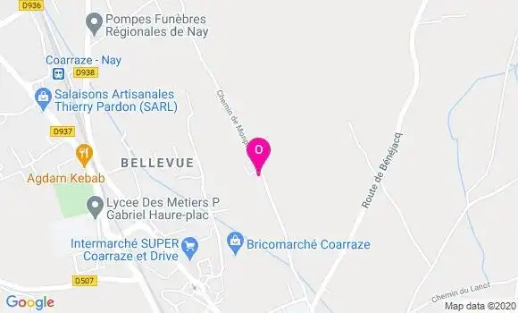Localisation Audrey Bourlon