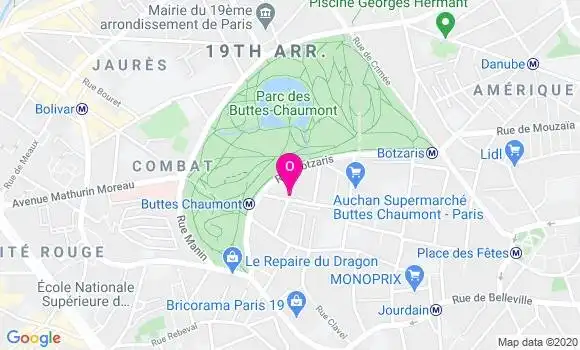 Localisation Caroline Bouin
