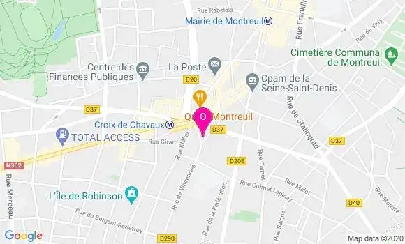 Localisation Naima Abdeslam