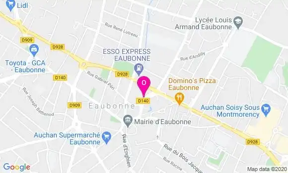 Localisation Audrey Bonnin