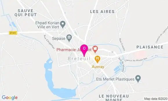Localisation Audrenn Maudouit