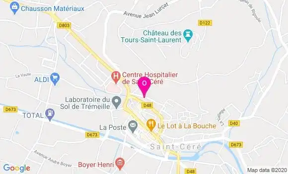 Localisation Ysaure David Vincent