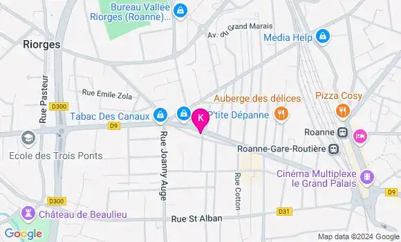 Localisation Florian Travard