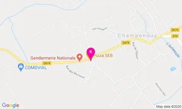 Localisation Clement Valantin