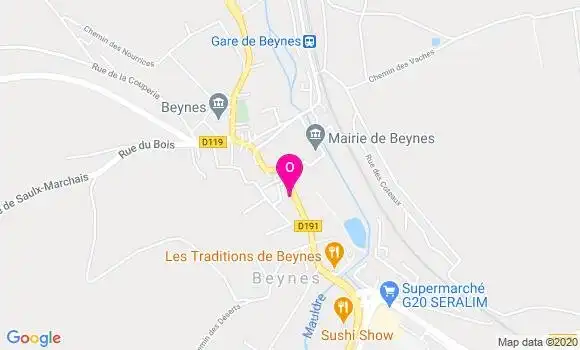 Localisation Clara Moine