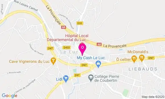 Localisation Marc Pebay