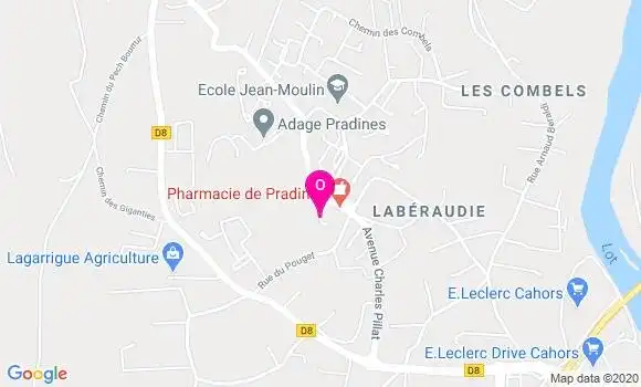Localisation Robin Decarsin