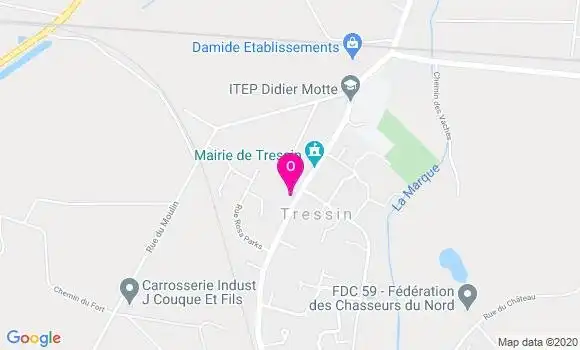 Localisation Faly Diouf