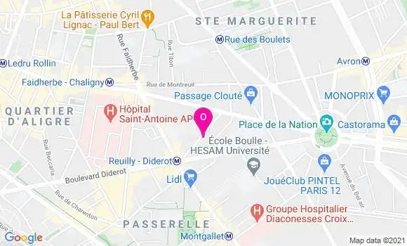 Localisation Cindy Pruvost