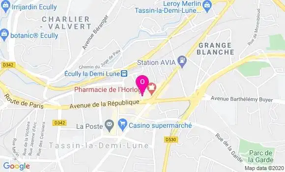 Localisation Violaine Perrin