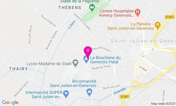 Localisation Mathilde Vignes