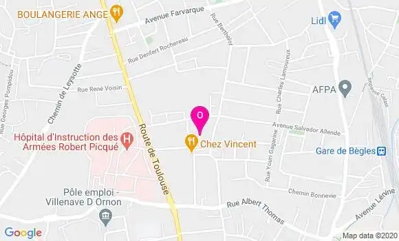 Localisation Michel Brunet