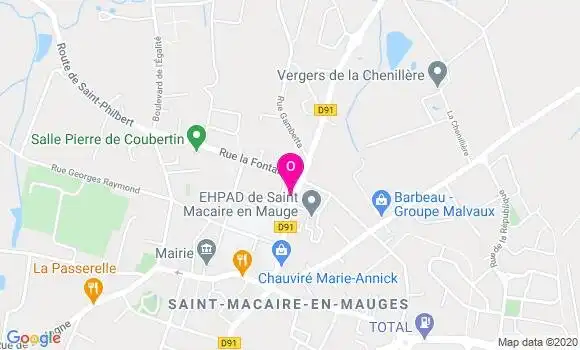 Localisation Claire Dabin