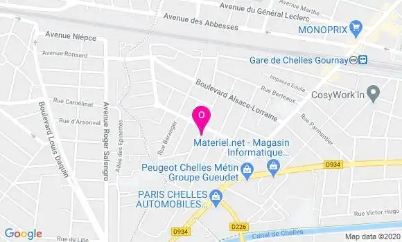 Localisation Carine Cartier