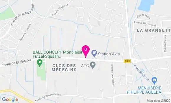Localisation Patricia Bozonat