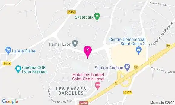 Localisation Mailys Huot Marchand