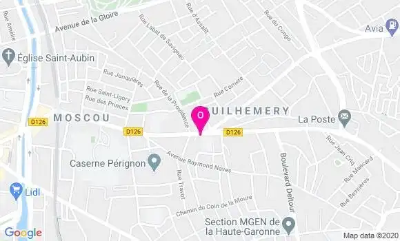 Localisation Alexandre Bezy