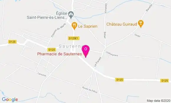 Localisation Melina Franzon