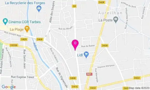 Localisation Gypsie Boniou