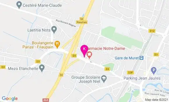 Localisation Carine Tosques