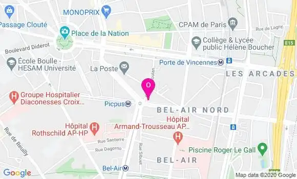 Localisation Jeremy Haim Uzzan