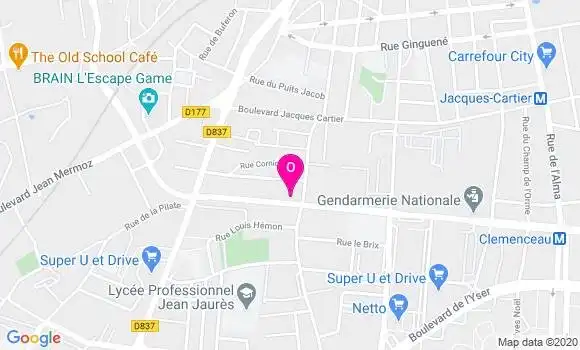 Localisation Fanny Dousset