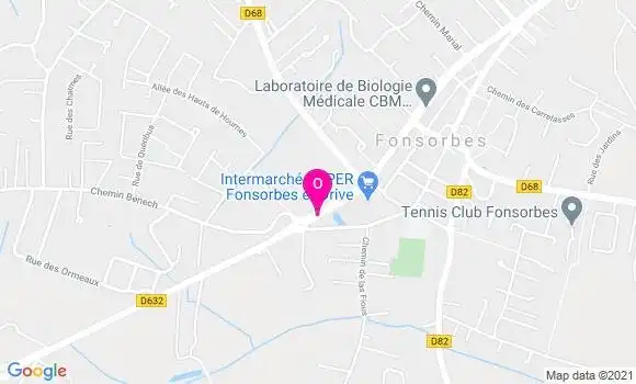 Localisation Marie Oliveres
