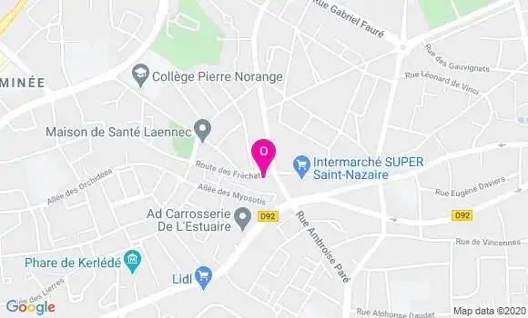 Localisation Marina Lemay