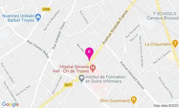 Localisation Jean Sebastien Hofmann