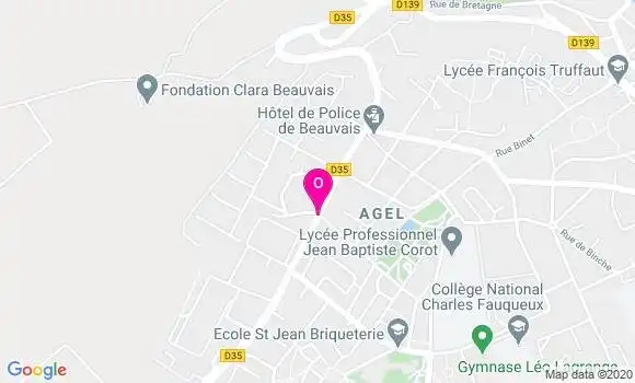 Localisation Thibaut Ledour