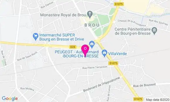 Localisation Jean Francois Guichard